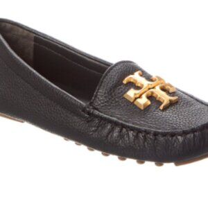 TORY BURCH Everly Leather Driver In Black